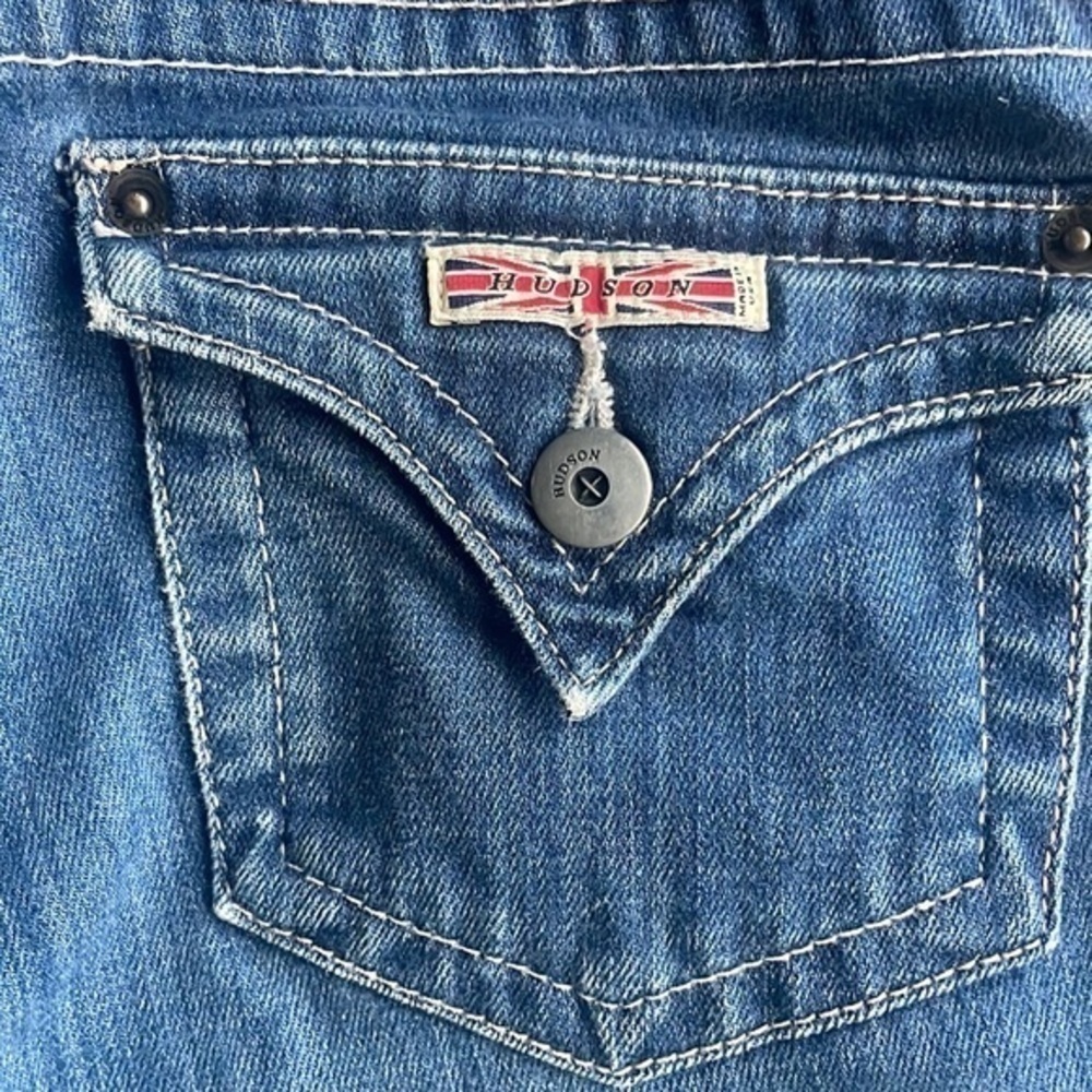 Hudson jeans size 26 boot cut high quality blue denim baddie - Picture 3 of 12
